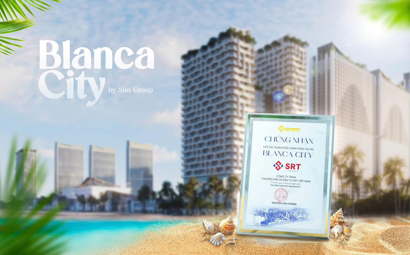 Giấy chứng nhận blanca city SRT Vũng Tàu