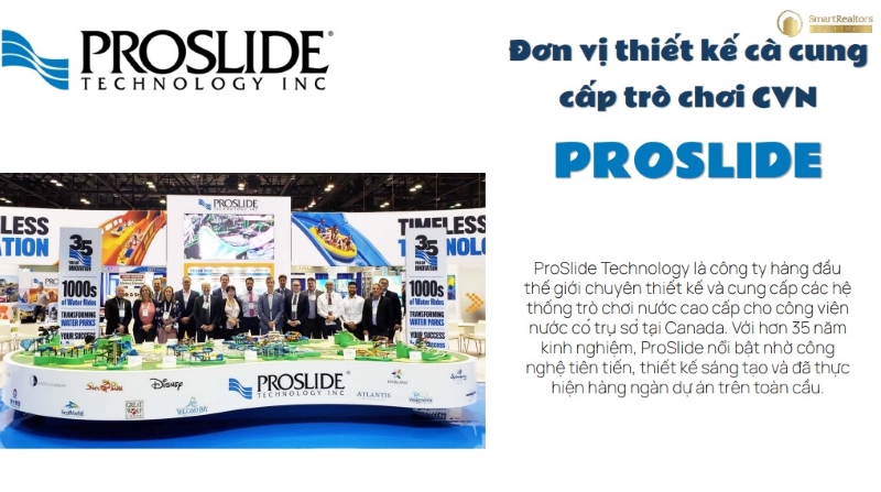 Proslide - đối tác quốc tế hàng đầu được CĐT Sun Group lựa chọn là đơn vị thiết kế công viên nước chủ đề Sun World