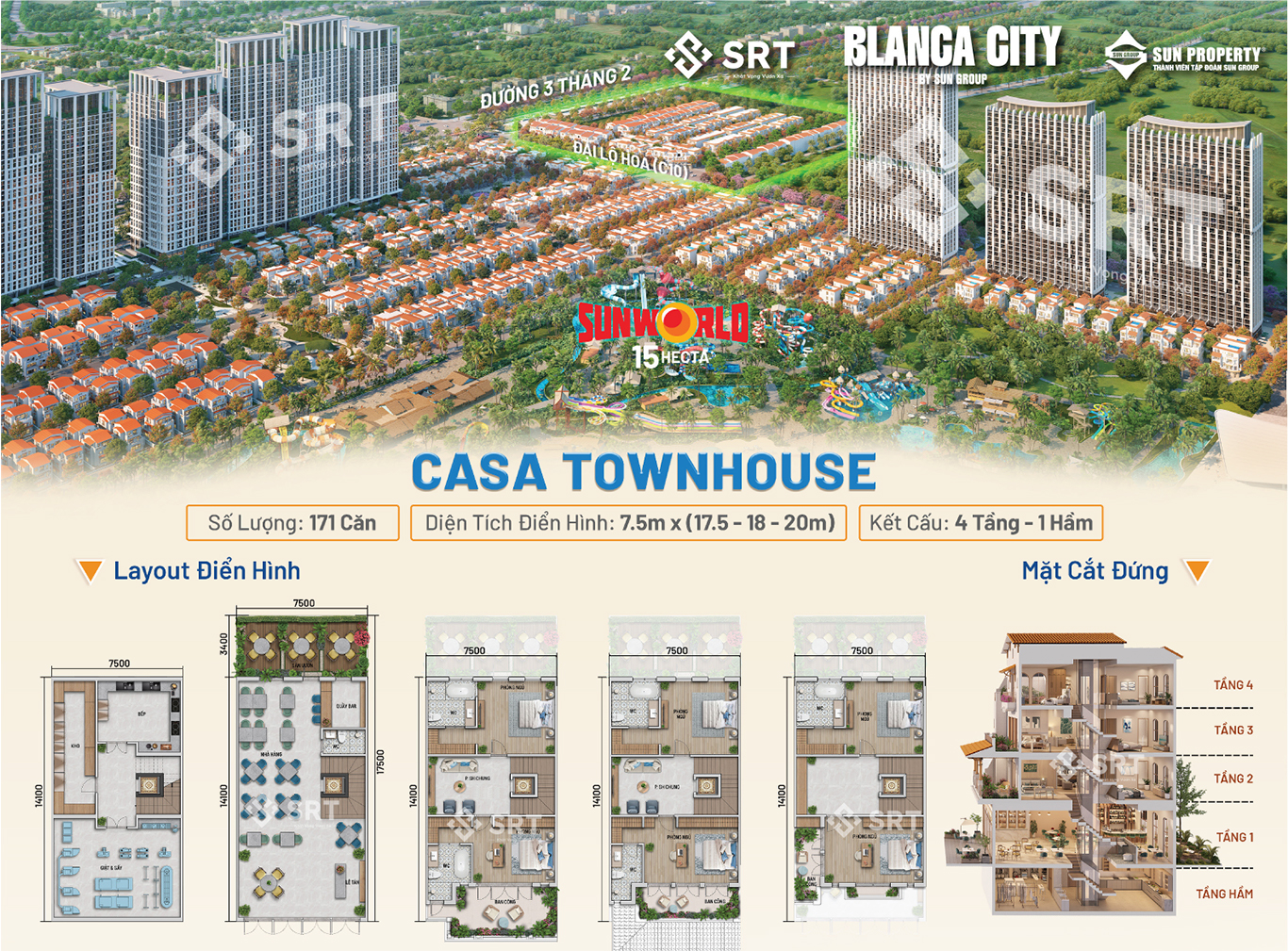 thiet ke casa townhouse blanca city vung tau